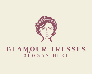 Wig - Woman Salon Boutique logo design