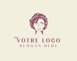 Wigs - Woman Salon Boutique logo design