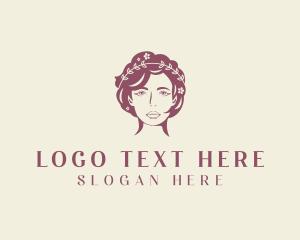 Woman Salon Boutique logo design