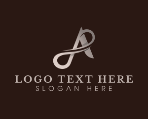 Elegant Fashion Letter A logo design