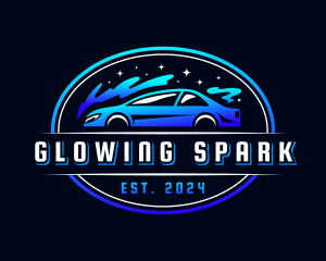 Car Wash Shine logo design