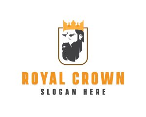 Emperor King Crown logo design