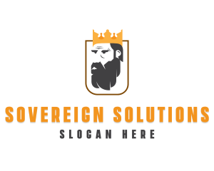 Sovereign - Emperor King Crown logo design