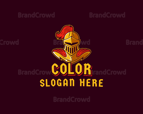 Gaming Knight Soldier Logo