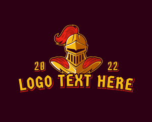 Soldier - Gaming Knight Soldier logo design