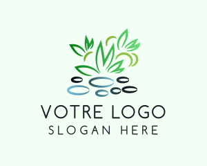 Plant - Pebble Plants Garden logo design