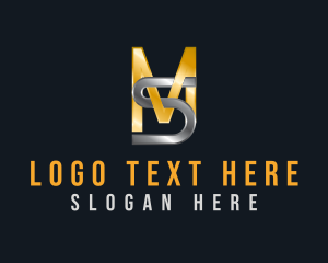 Interior Designer - Premium Metallic Detailing logo design