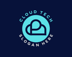 Cloud - Cyber Tech Cloud logo design