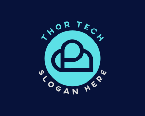 Cyber Tech Cloud logo design