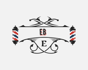 Haircut Barber Styling Logo