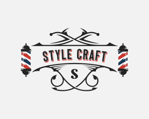 Styling - Haircut Barber Styling logo design