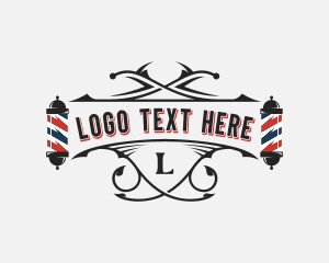 Haircut Barber Styling Logo