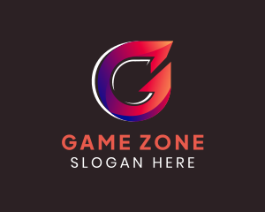 Online Gamer - Gamer Letter G logo design