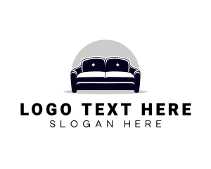 Upholstery - Sofa Lounge Fixture logo design