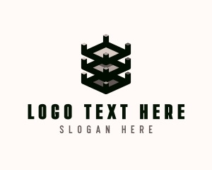 Contractor - Building Tower Construction logo design