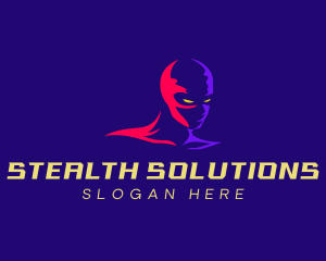 Stealth - Ninja Mask Player logo design