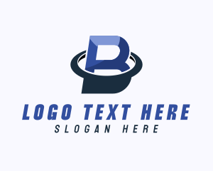 Loop - Generic Orbit Letter B logo design