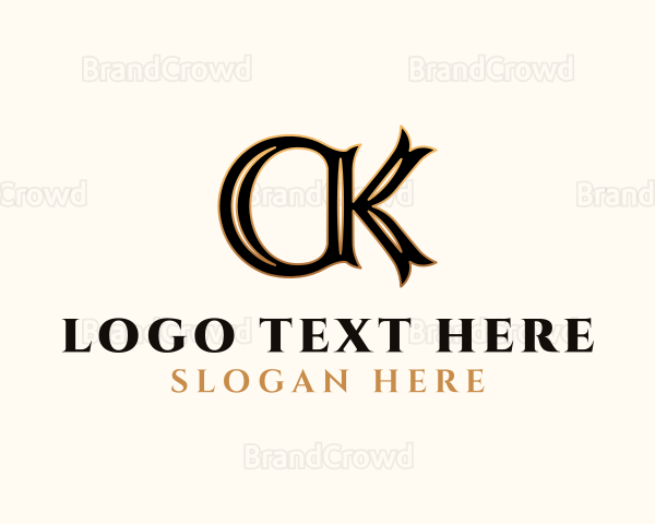 Elegant  Antique Jewelry Logo