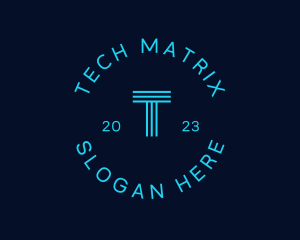 Matrix - Digital Cyber Technology logo design