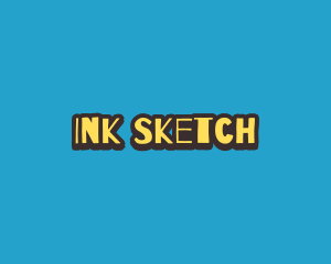 Cartoonish Doodle Style logo design