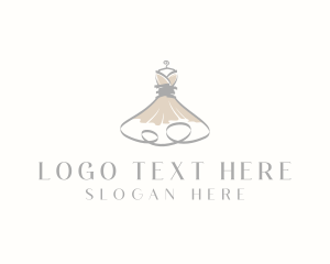Formal Dress - Dressmaker Fashion Boutique logo design