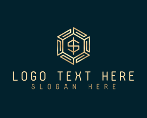 Bitcoin - Dollar Crypto Coin logo design