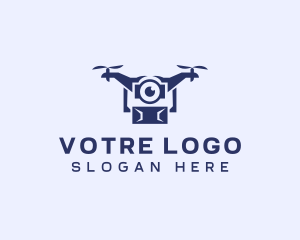 Delivery - Drone Delivery Technology logo design