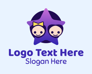 Learning Center - Star Kids Preschool logo design