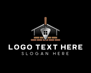 Trowel - Masonry Trowel Builder logo design