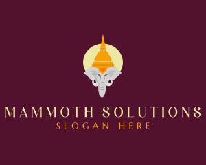 Mammoth - Thailand Elephant Tourism logo design