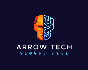 AI Tech Robotics logo design