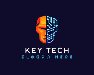 AI Tech Robotics logo design