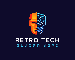 AI Tech Robotics logo design