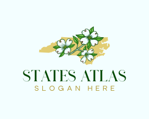 North Carolina Flower Garden logo design