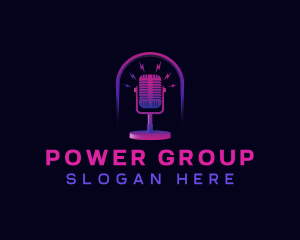 Podcast Mic Sound Logo