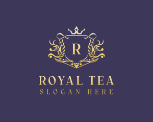 Shield Royal Crown logo design