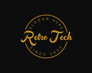 Premium Retro Business logo design