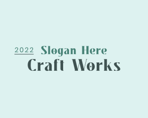 Crafting - Startup Craft Boutique logo design