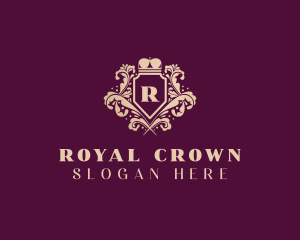 Royal Shield Boutique logo design