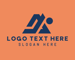 Logistics - Industrial Letter A Company logo design