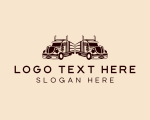 Cargo - Freight Fleet Trucking logo design