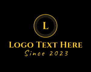 Letter - Luxury Coin Bank logo design