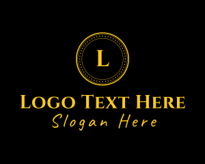 Luxury Gold Coin  Logo