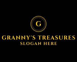 Luxury Gold Coin  logo design