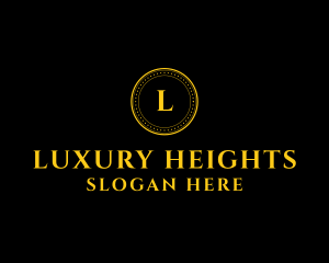 Luxury Gold Coin  logo design