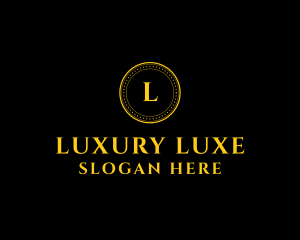 Luxury Gold Coin  logo design