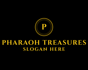 Luxury Gold Coin  logo design