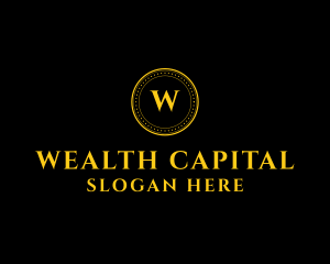 Luxury Gold Coin  logo design