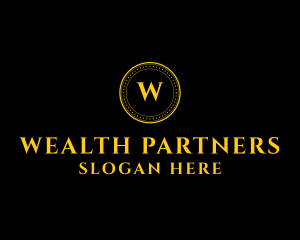 Luxury Gold Coin  logo design