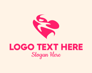 Lover - Human Heart Care logo design